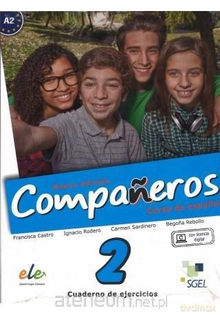 Companeros 2 ćwiczenia + licencia digital [KSIĄŻKA]