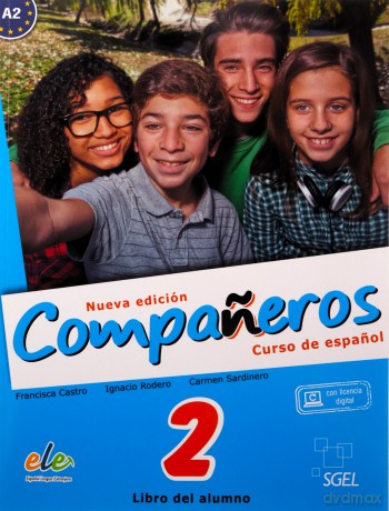 Companeros 2 podręcznik + licencia digital [KSIĄŻKA]