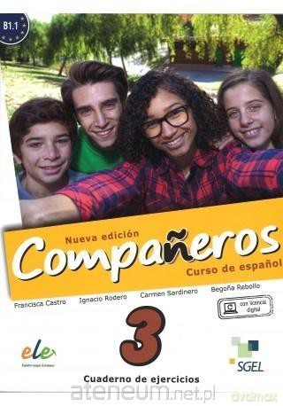 Companeros 3 ćwiczenia + licencia digital [KSIĄŻKA]