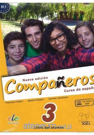 Companeros 3 podręcznik + licencia digital [KSIĄŻKA]
