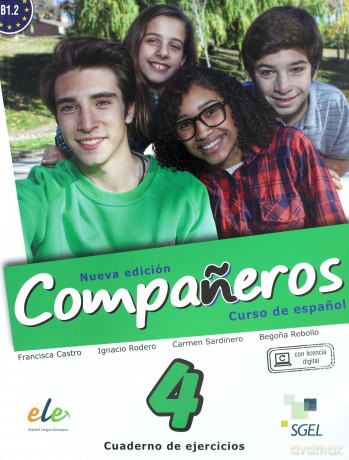 Companeros 4 ćwiczenia + licencia digital [KSIĄŻKA]