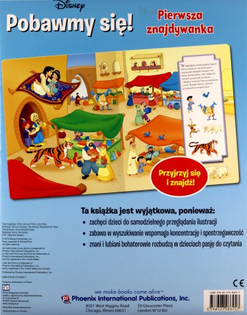 Disney. Pobawmy się! Pierwsza znajdywanka [KSIĄŻKA]