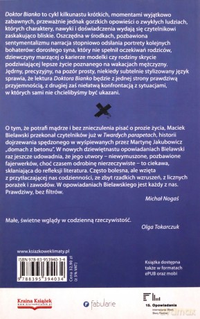 Doktor Bianko i inne opowiadania - Maciek Bielawski [KSIĄŻKA]