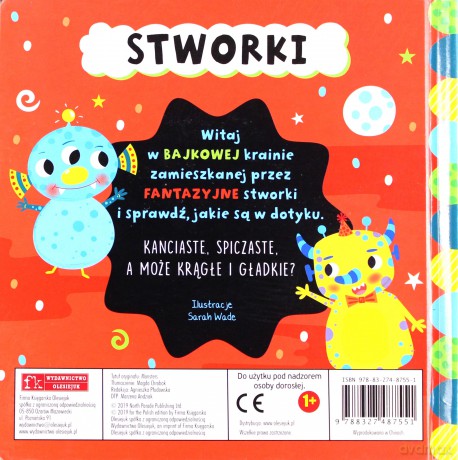 Dotknij i sprawdź. Stworki [KSIĄŻKA]