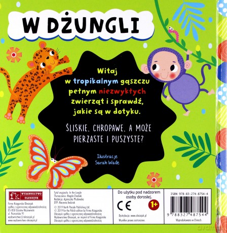Dotknij i sprawdź. W dżungli [KSIĄŻKA]