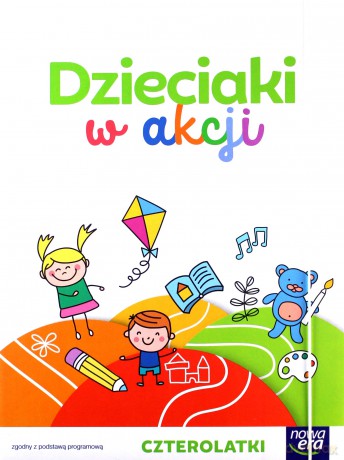 Dzieciaki w akcji 4-latki zestaw dla dziecka - Anna Stalmach-Tkacz, Karina Mucha [KSIĄŻKA]