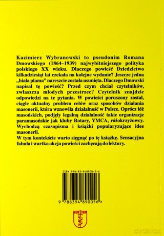 Dziedzictwo - Kazimierz Wybranowski [KSIĄŻKA]