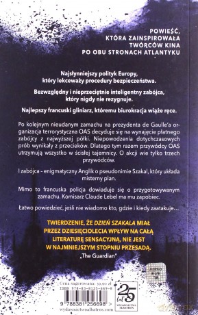 Dzień Szakala - Frederick Forsyth [KSIĄŻKA]