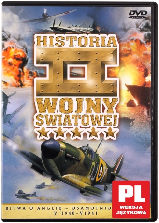 Historia II Wojny Światowej 04:Bitwa o Anglię - Osamotniona wyspa V1940-V1941  [DVD]