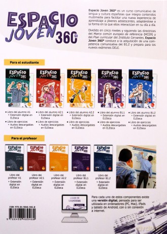 Espacio Joven 360 B1.1 ćwiczenia [KSIĄŻKA]