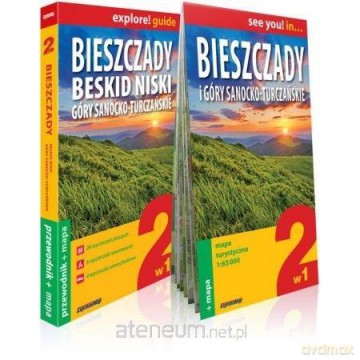 Explore!guide Bieszczady 2w1 [KSIĄŻKA]