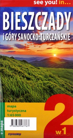 Explore!guide Bieszczady 2w1 [KSIĄŻKA]