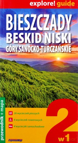 Explore!guide Bieszczady 2w1 [KSIĄŻKA]