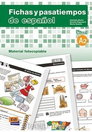 Fichas y pasatiempos de espanol A2 - Bosque Adelaida [KSIĄŻKA]