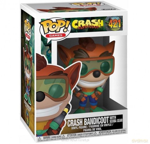 Funko Pop: Crash Bandicoot - Scuba Crash [FIGURKA]