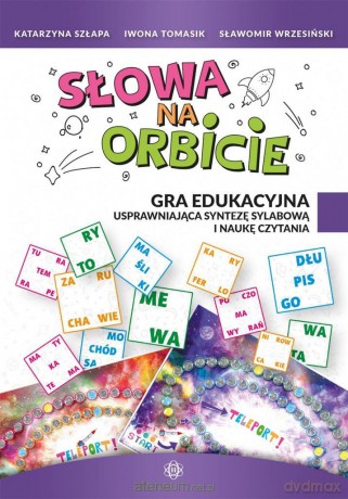 Gra edukacyjna - Słowa na orbicie - Katarzyna Szłapa, Iwona Tomasik, Sławomir Wrzesiński [KSIĄŻKA]