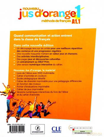 Jus d'orange nouveau 1 A1.1 ćwiczenia [KSIĄŻKA]
