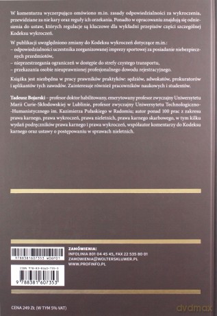 Kodeks wykroczeń. Komentarz [KSIĄŻKA]