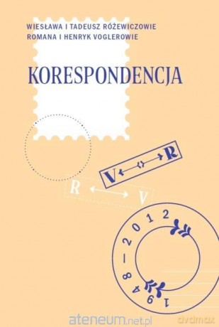 Korespondencja - T. Różewicz, H. Vogler [KSIĄŻKA]