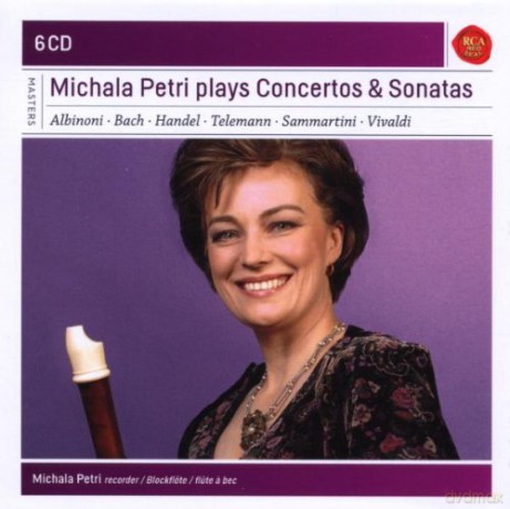 Michala Petri: Michala Petri plays Concertos and Sonatas for Recorder [6CD]