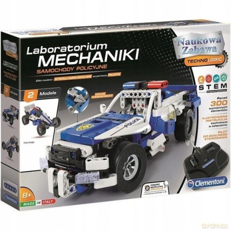 Laboratorium Mechaniki - Samochód policyjny RC