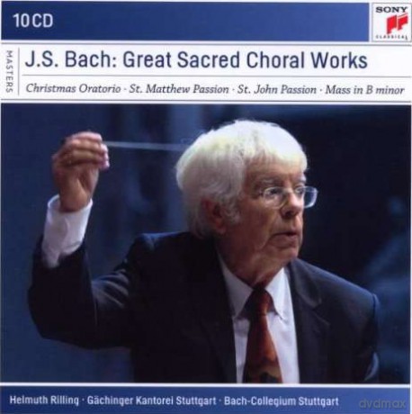 Helmuth Rilling: Bach: Sacred Choral Works [BOX] [10CD]