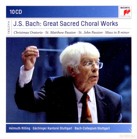 Helmuth Rilling: Bach: Sacred Choral Works [BOX] [10CD]