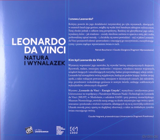 Leonardo da Vinci. Natura i wynalazek [KSIĄŻKA]