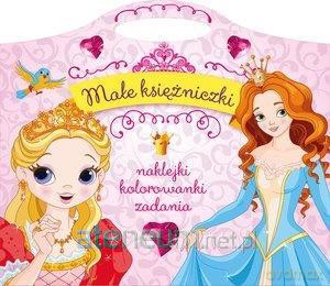 Małe Księżniczki. Naklejki, kolorowanki, zadania [KSIĄŻKA]