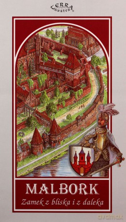 Mapa - Malbork. Zamek z bliska i z daleka