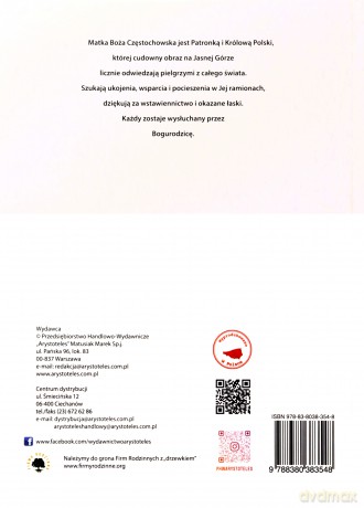 Matka Boża Częstochowska - Anna Paterek [KSIĄŻKA]