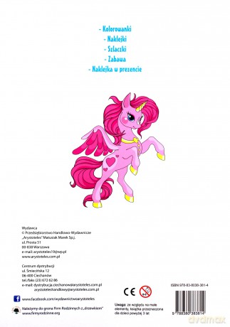 Moja kolorowanka. Kucyki i jednorożce [KSIĄŻKA]