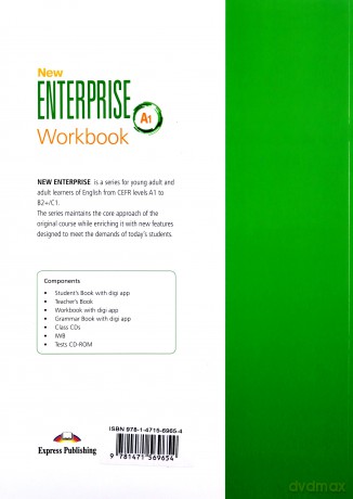New Enterprise A1 ćwiczenie + DigiBook - Jenny Dooley [KSIĄŻKA]