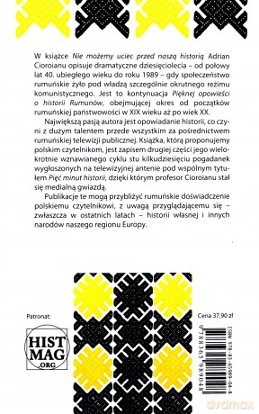 Nie możemy uciec przed naszą historią - Adrian Cioroianu [KSIĄŻKA]