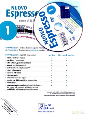 Nuovo Espresso 1 podręcznik + ćwiczenia - Luciana Ziglio, Giovanna Rizzo [KSIĄŻKA]