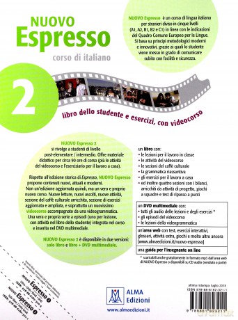 Nuovo Espresso 2 podręcznik + ćwiczenia [KSIĄŻKA]