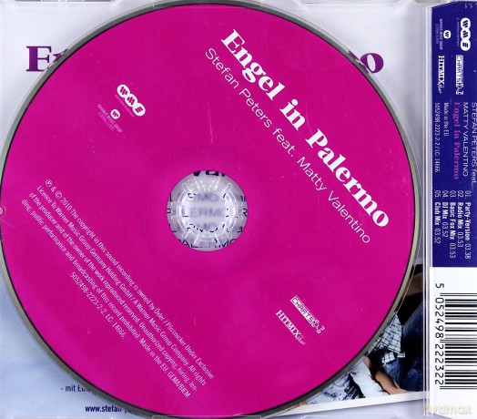 Stefan Peters Feat. Matty Valentino: Engel In Palermo [CD]
