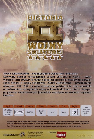 Historia II Wojny Światowej 09: Stany Zjednoczone - Przebudzenie olbrzyma 1939-1942  [DVD]