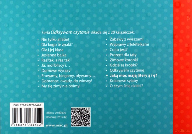 Odkrywam czytanie Szkoła podstawowa 1 cz.1-20 [KSIĄŻKA]