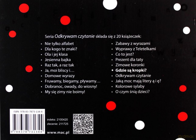Odkrywam czytanie Szkoła podstawowa 1 cz.1-20 [KSIĄŻKA]