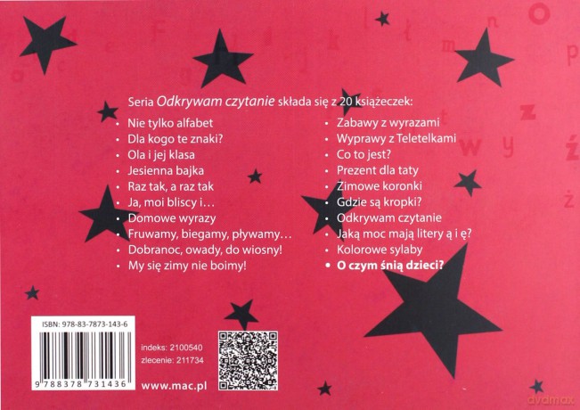 Odkrywam czytanie Szkoła podstawowa 1 cz.1-20 [KSIĄŻKA]