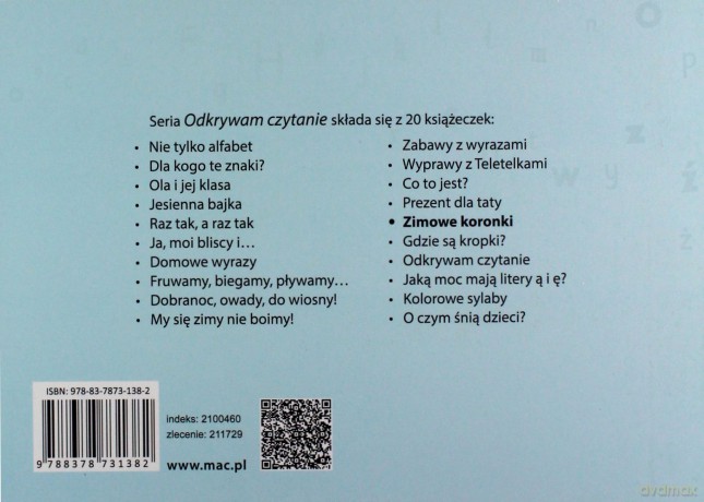 Odkrywam czytanie Szkoła podstawowa 1 cz.1-20 [KSIĄŻKA]