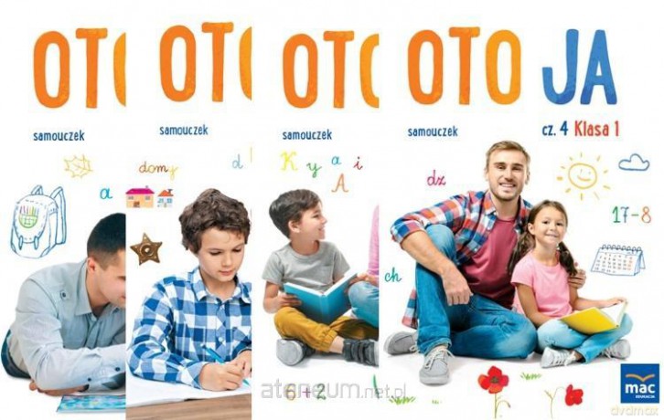 Oto Ja. Samouczek Szkoła podstawowa 1 cz.1-4 - Karina Mucha, Anna Stalmach-Tkacz [KSIĄŻKA]