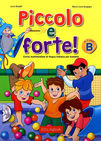Piccolo e forte B podręcznik - Maddii Lucia, Maria Carla Borgogni [KSIĄŻKA]