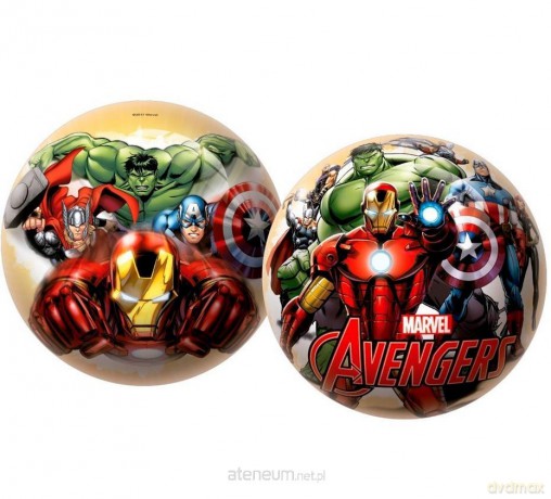 Piłka licencyjna Avengers 23 cm wzory
