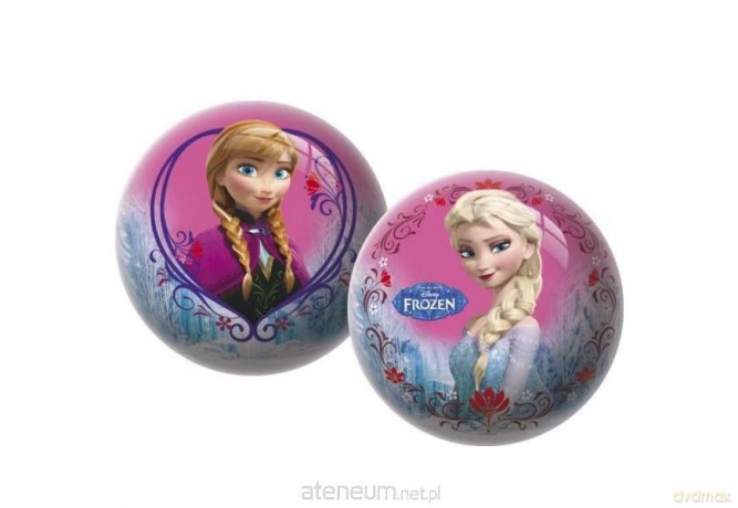 Piłka licencyjna Frozen 23 cm wzory