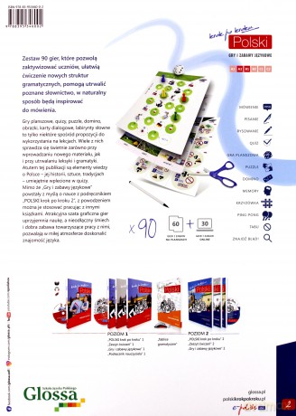 Polski krok po kroku. Gry i zabawy językowe 2 - Iwona Stempek [KSIĄŻKA]