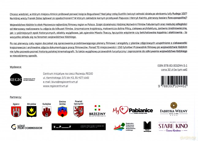 Przewodnik filmowy po województwie łódzkim - Maciej Kronenberg [KSIĄŻKA]