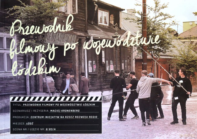 Przewodnik filmowy po województwie łódzkim - Maciej Kronenberg [KSIĄŻKA]
