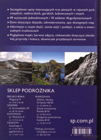 Przewodnik trekkingowy - Islandia - Paddy Dillon [KSIĄŻKA]